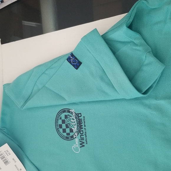 Windward sailing Men's Golf shirt - NWT - Size M - 4XL stretch - by Engbes - Picture 2 of 8
